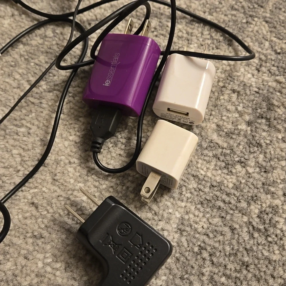 Assorted cords and adapters
